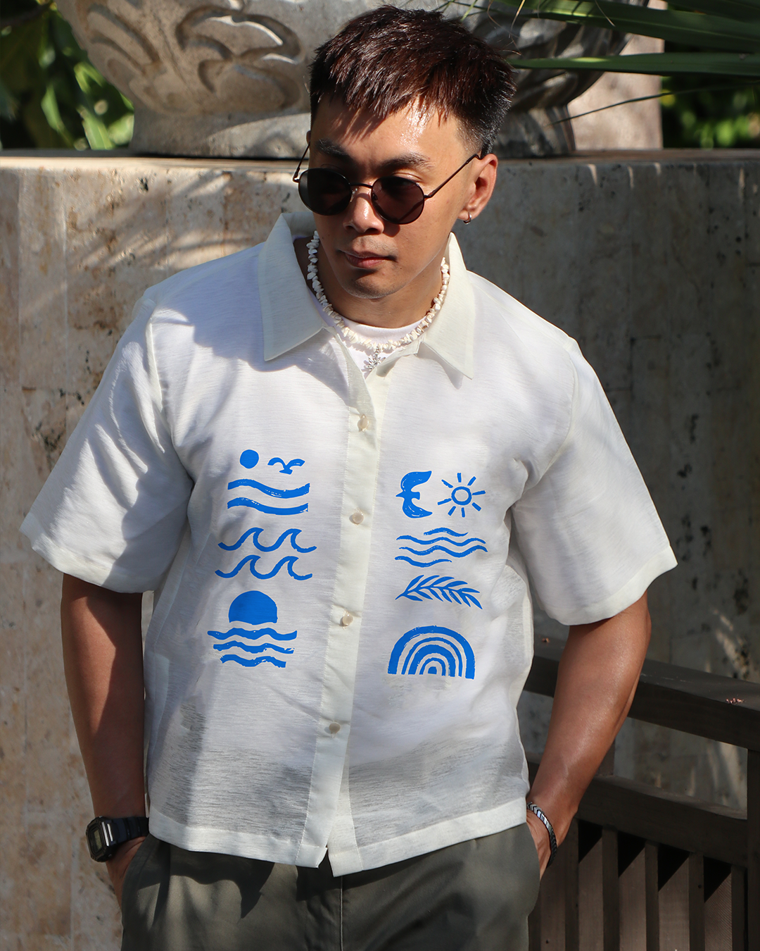 Waves Modern Barong Tagalog