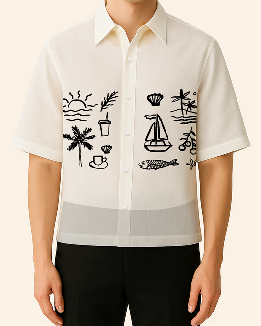 Island Modern Barong Tagalog