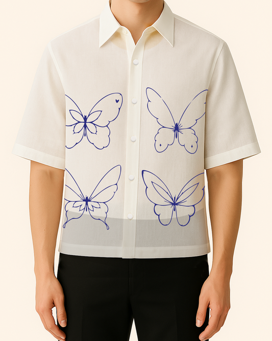 Butterfly Modern Barong Tagalog