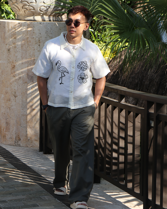 Flamingo Modern Barong Tagalog